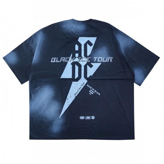 ACDC渲染閃電短袖T恤