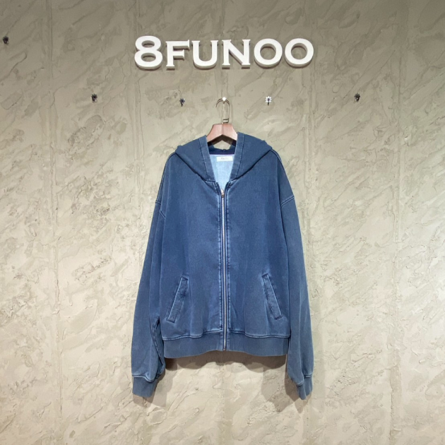 復古水洗丹寧落肩牛仔外套