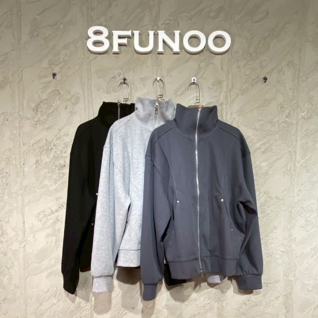 素面百搭立領雙頭拉鍊外套