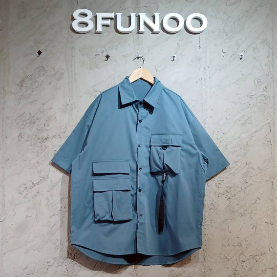 HBA工裝短袖襯衫