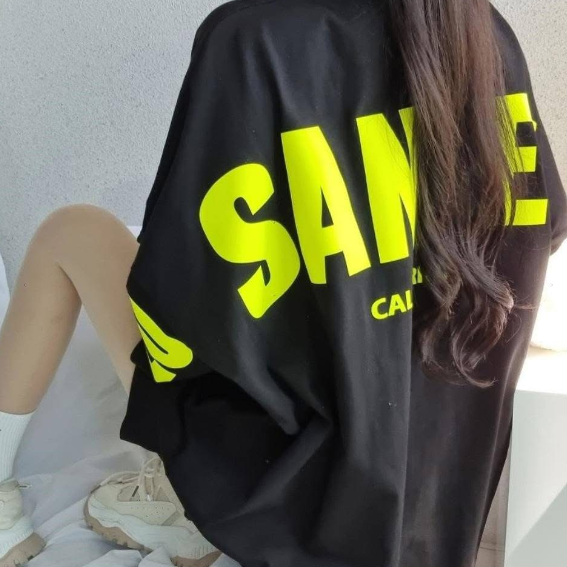 SANGEL寬版短袖T恤