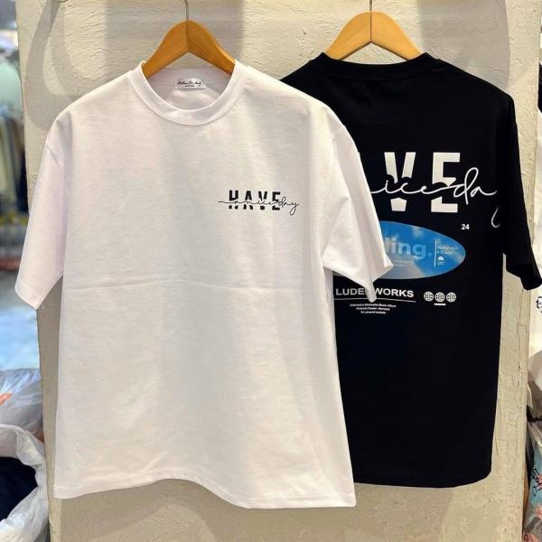 HAVE竹節棉短袖T恤