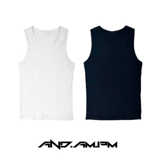 羅紋裁縫彈力背心