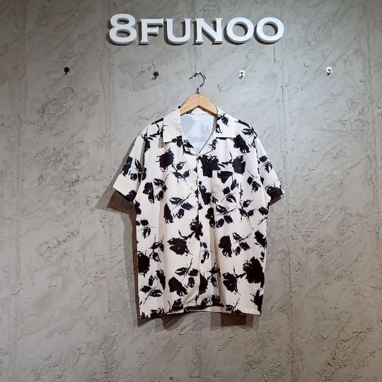 古巴領短袖花襯衫